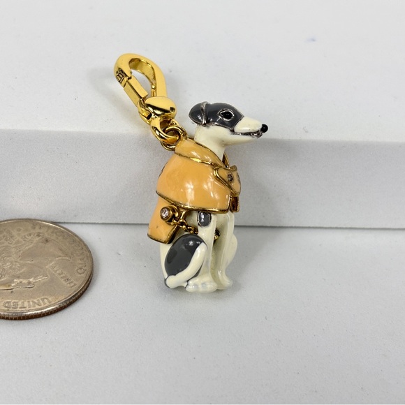 Juicy Couture Jewelry - JUICY COUTURE Greyhound Racing Dog Charm Bracelet CHARM firm price
